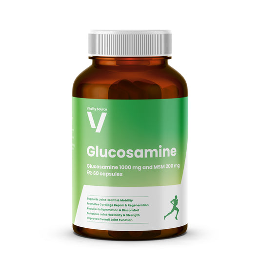 Glucosamine 1000mg & MSM 200mg - Joint Health & Mobility Reinvented