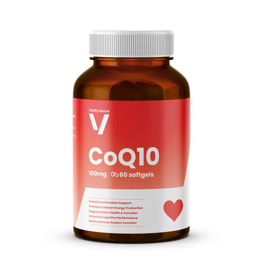 CoQ10 100mg - Energize Your Heart, Body, and Mind